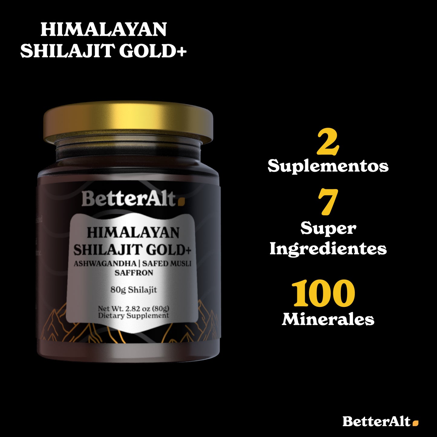 Resina Himalaya - SHILAJIT GOLD+