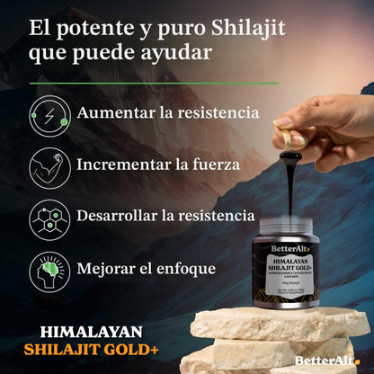 Resina Himalaya - SHILAJIT GOLD+